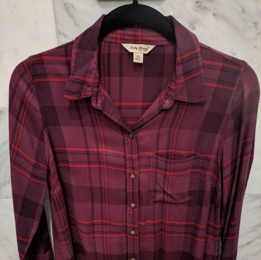 Lucky Brand multicolor button down